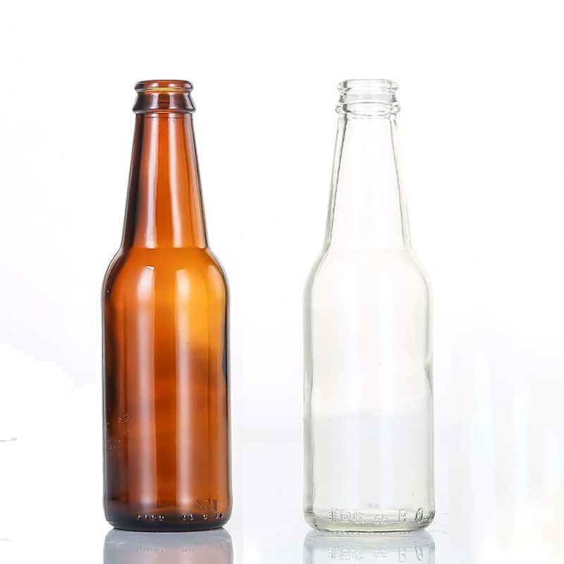 250 ml 330 ml Amber Beer Bottle