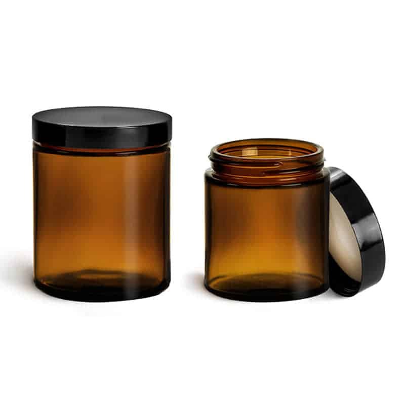 Glass Candle Jars