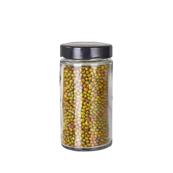 250 ml 58series Round Glass Jar