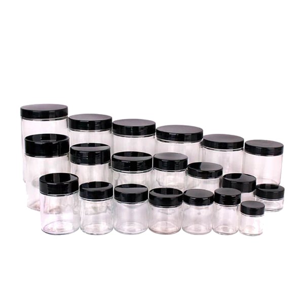Glass Jam Jar with Plastic Lid