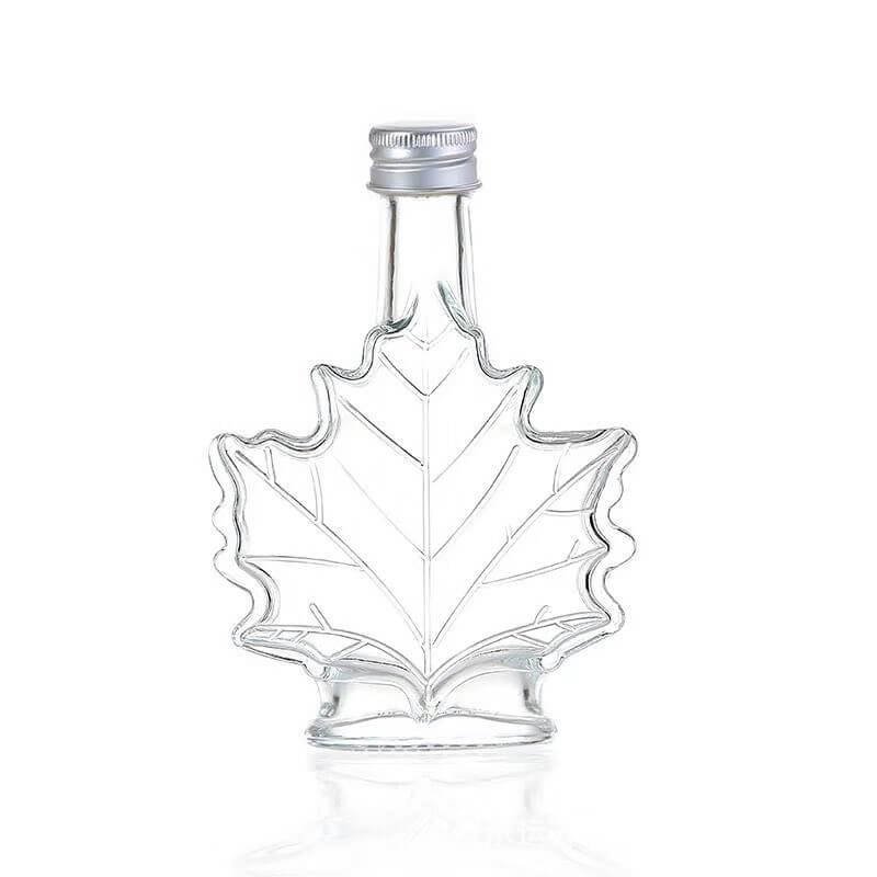 Maple Shape Glass Bottle