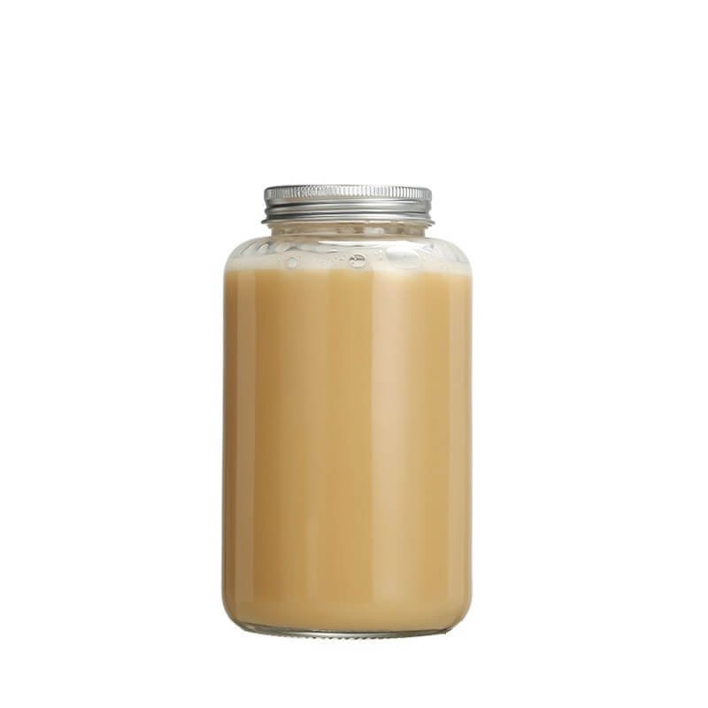Wide Mouth Fat Glass Bottle