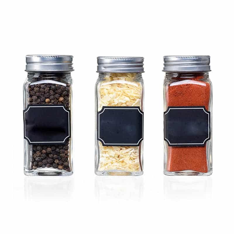 4 oz Square Spice Jar