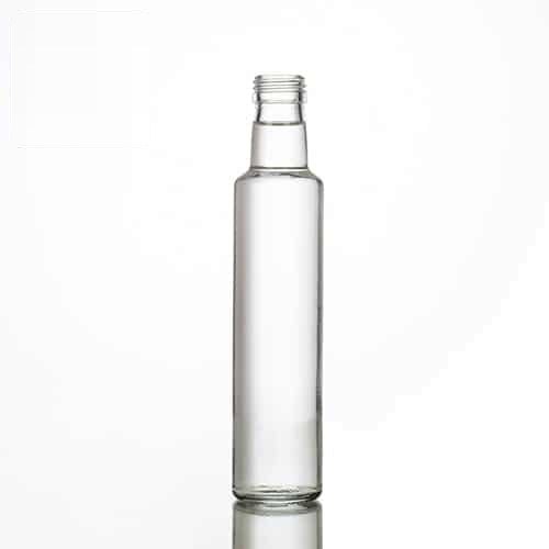 250 ml Round Clear Olive Oil Bottle