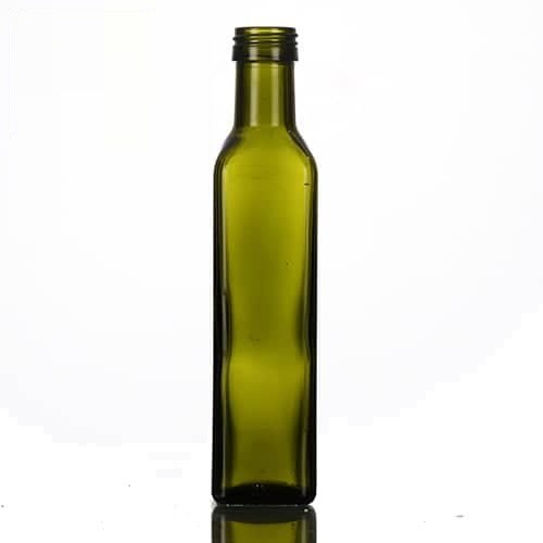 250 ml Square Dark Green Olive Oil