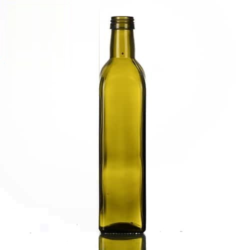 500 ml Square Antique Olive Oil Bottle