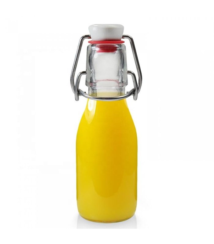 100 ml Round Swing Top Glass Bottle