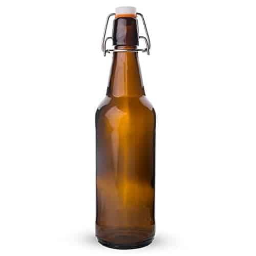 500 ml Amber Glass Swing Top Bottles